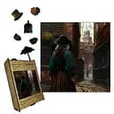 Пазл деревянный Викторианская Эпоха, А5, Деревянная коробка 35 элементов