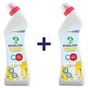 Гель очищающий для туалета и ванны BioBlysk Лимон 1.5 л (750 мл х 2 шт.)