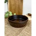 Миска під бануш керамічна (глиняна) різьблена Декор 1.1 л