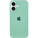 Чехол Epik Silicone Case Full Protective AA для Apple iPhone 16, 6.1 Бирюзовый/Turquoise