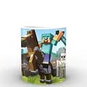 Кружка GeekLand Minecraft Майнкрафт Стив MС.02.028 330 мл синяя