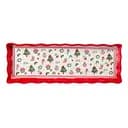 Блюдо сервировочное новогоднее для закусок Yiwu Merry Christmas 36.5×13×3 см CR-1-16 