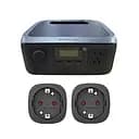 Зарядна станція EcoFlow River 3 + перехідник-адаптер з європейської вилки на китайську