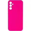 Чехол Lakshmi Silicone Cover Full Camera (AAA) для Samsung Galaxy S24 Розовый / Barbie pink