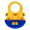 Дитячий слинявчик "Тигр" MGZ-0603-2 силіконовий