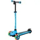 Электросамокат Globber E-Motion 4 колеса с подсветкой, 50 кг, 3 колеса, голубой