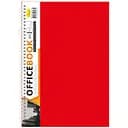 Блокнот Апельсин А4  АП-1502 80 листів пружина збоку червоний       
