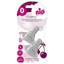 Соска круглая Nip Вишенка Universal, силиконовая, 0+, медленный поток, размер S, 2 шт. (93003)