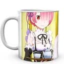 Кухоль GeekLand Re:Zero. Життя з нуля в альтернативному світі Емілія Рам Рем RZ 02.006 330 мл білий