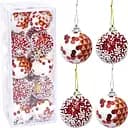 Набір ялинкових іграшок "Кулі" 2023-156 (116513) в наборі 20 шт по 5 см