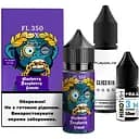 Набір компонентів для самозамісу сольової рідини Flavorlab FL350 LUX 30 мл 0-50 мг Чорниця Малина (16472)