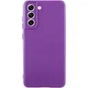 Чехол Lakshmi Silicone Cover Full Camera (A) для Samsung Galaxy S22+ Фиолетовый / Purple
