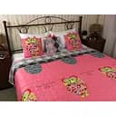 Покривало Руно Оwl, сатин, 212х150 см, різнокольоровий (360.137_Оwl)