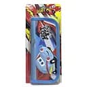 Пенал-косметичка Силиконовый-Тачки, 2 молнии, 8x24 см (в ассортименте)