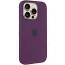 Чохол Epik Silicone case AAA with Magsafe and Animation button для Apple iPhone 16 Pro Max 6.9 Plum