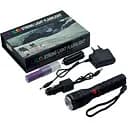 Ручной фонарь RB-212 алюминиевый сплав со зумом 3 режима аккумулятор 18650 и батарейки 3 ААА