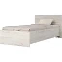 Односпальне ліжко Еверест Соната-900 90х200 см дуб крафт білий (EVR-2675)