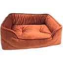 Лежак Matys Пандора №2, двосторонній, 50х65х21 см, теракотовий