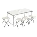 Стіл для пікніка Lugi розкладний зі стільцями 8812-4