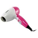 Фен для сушіння волосся Nova NV-3362 дорожній складна ручка 1000 Вт білий/рожевий