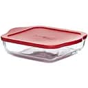 Форма для запекания Borcam с пластиковой крышкой 25х22х6 см (59034)