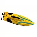 Потужний радіокерований катер JH-KT6, світло, в коробці, жовтий