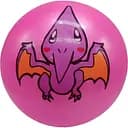 М'ячик дитячий гумовий Bambi Динозаврик 60 г рожевий (RB2202(Pink))