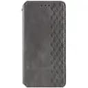 Кожаный чехол-книжка Getman Cubic (PU) для Samsung Galaxy A16 4G/5G Серый