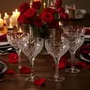 Набор креманок TS Kitchen для шампанского под хрусталь 6 штук по 290 мл прозрачный HP519