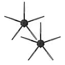 Боковые щетки для пылесоса Xiaomi Xiaomi Mi Robot Vacuum Cleaner Mi RoboRock Xiaowa 2 шт, 5 лопастей, Black