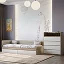 Спальня детская Еверест Комплект МИКС 1 с пеленальным комодом (телескопы) дуб сонома/белый (EVR-2581)