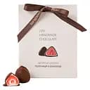 Шоколадные конфеты Клубника в шоколаде 100г ТМ Львовская Мастерская Шоколада