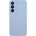 Чехол TPU Getman Liquid Silk Full Camera для Samsung Galaxy S23 FE Голубой / Lilac Blue