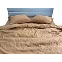 Комплект постільної білизни Ecotton Orange євро полісатин помаранчево-гірчичний (25194)