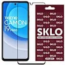 Захисне скло SKLO 3D для Tecno Camon 19 CI6n / 19 Pro CI8n Чорний