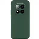 Чехол Silicone Cover Lakshmi Full Camera (AAA) для Xiaomi Poco X7 Зеленый / Cyprus Green