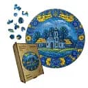 Дерев'яний фігурний пазл Декоративний Розпис Велич Народу, А2, Картонна коробка 300+ елементів