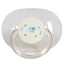 Пустушка латексна Курносики Я люблю тата, кругла, 0-6 міс., блакитний (7017 0+ гол)