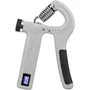 Еспандер Gymtek регульований 10-100 кг з лічильником сірий