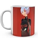 Кухоль GeekLand Evangelion Євангеліон Рей Аска EVA 002.08 330 мл білий