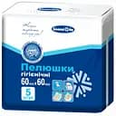 Одноразові пелюшки гігієнічні Білосніжка 60х60 см 5 шт.