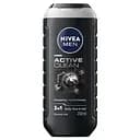 Гель для душу 3 в 1 Nivea Men Active Clean 250 мл