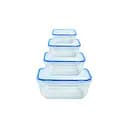 Набор герметичных контейнеров Stars Plast прямоугольных 4 шт. (94072)