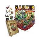 Пазл дерев'яний Місто-Герой Харків, А3, Дерев'яна коробка 200 елементів