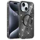 Чохол Epik TPU Eclipse Sparkle MagFit для Apple iPhone 15, 6.1 Black