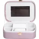 Скринька-органайзер для прикрас Yiwu з накидним замком 20x14x7 см лавандова HP-5-32P