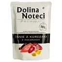 Вологий корм для собак Dolina Noteci Premium Danie, курка з локшиною, 300 гр
