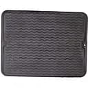 Килимок для сушки посуду Yiwu HP-42-9B силіконовий 40х30 см чорний