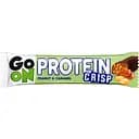 Батончик протеїновий Go On Nutrition Crisp Bar with Peanut&Caramel 50 г 