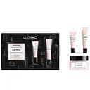 Новорічний набір Lierac Hydragenist: гель-крем для обличчя The Rehydrating Radiance Cream-Gel 50 мл + cироватка The Rehydrating Serum 15 мл + крем для контуру очей The Rehydrating Eye Care 7.5 мл